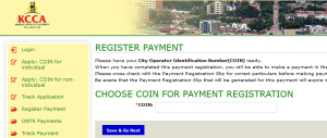 ONTR KCCA Payment