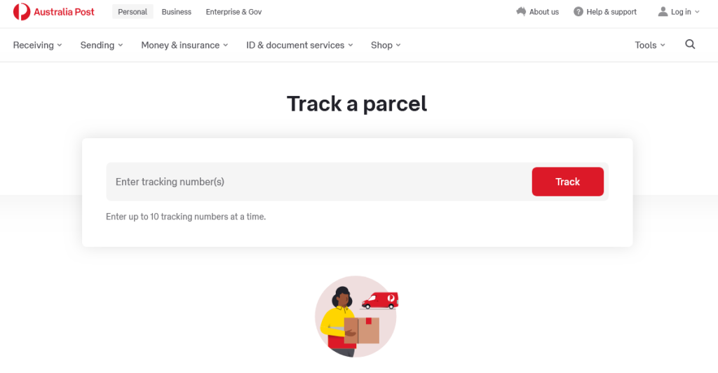 Australia Post Tracking