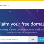 Get 100% Free Domain Names For Students