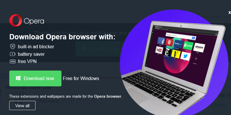 NoScript For Opera! Download For Maximum Browser Security