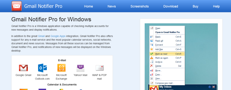 Best 3 Gmail Notifier Alternatives For Windows