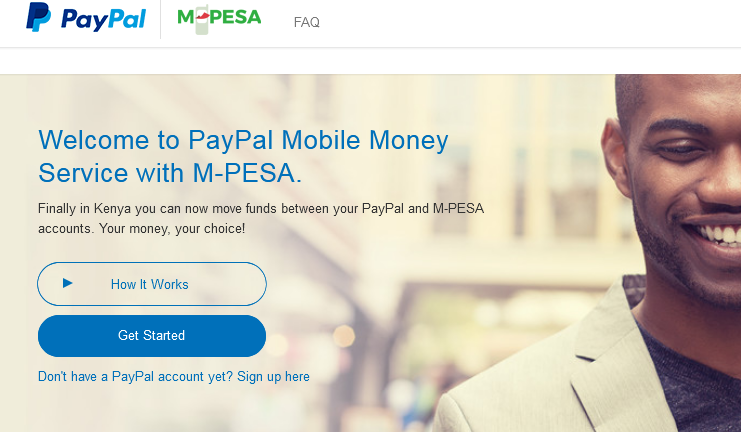 PayPal M-Pesa Withdraw