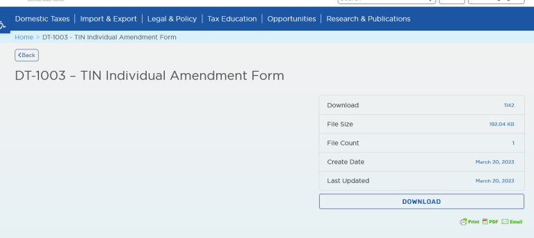 How To Change (Amend) URA TIN Registration Details Online/Manually