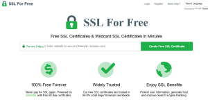 Free SSL Certificate