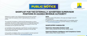 URA Shortlisted Candidates