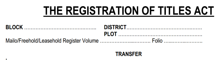 Land Title Transfer Forms In Uganda – Samples & Downloads