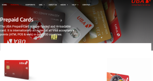 UBA Bank Instant Prepaid Card