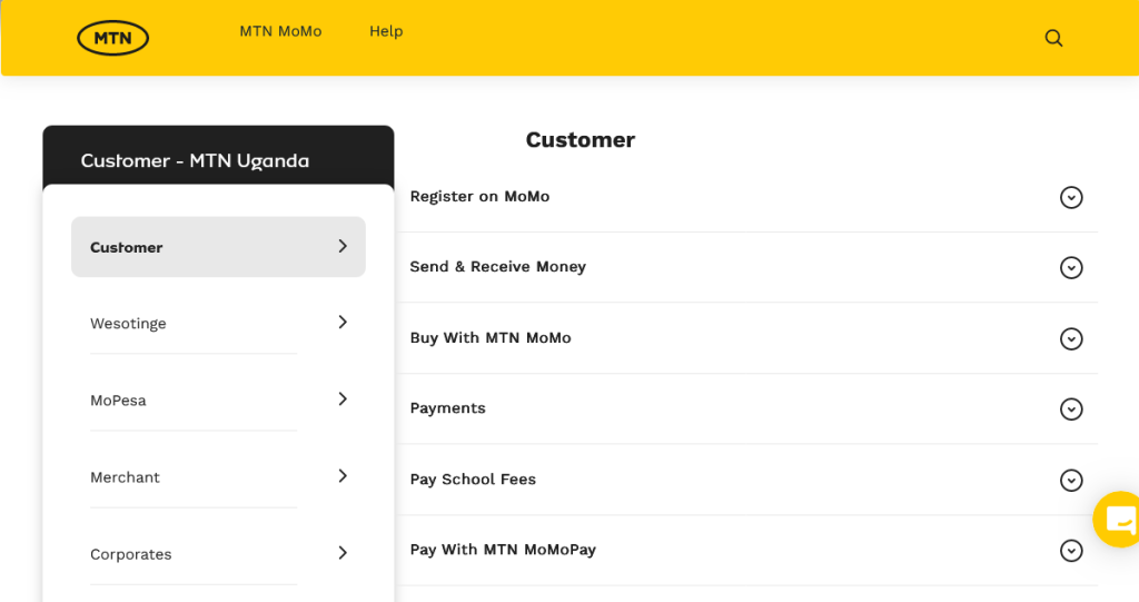 MTN Uganda Mobile Money 