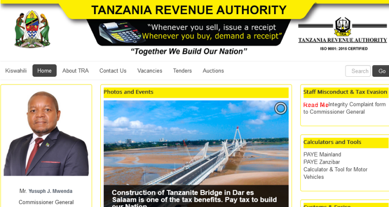 TRA Tanzania TIN Number: How To Obtain, Verify & Search Format