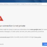 [SOLVED] NET::ERR_CERT_WEAK_SIGNATURE_ALGORITHM Using Google Chrome – Your connection is not private..